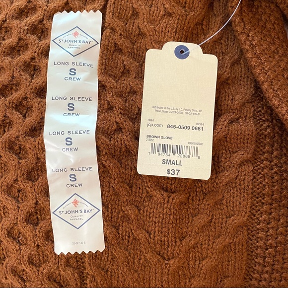 NEW Cozy Pullover Knit Sweater S - Picture 9 of 10